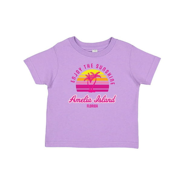 inktastic Summer Enjoy The Sunshine Amelia Island Florida in Pink Baby T-Shirt inktastic Summer Enjoy The Sunshine Amelia Island Florida in Pink Baby T-Shirt